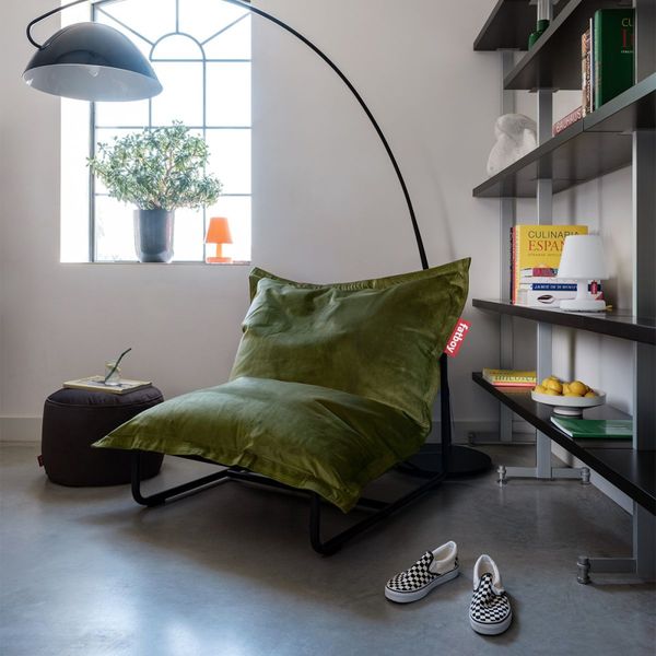 Hovedbilde Original Slim Velvet Recycled Sakkosekk Fatboy